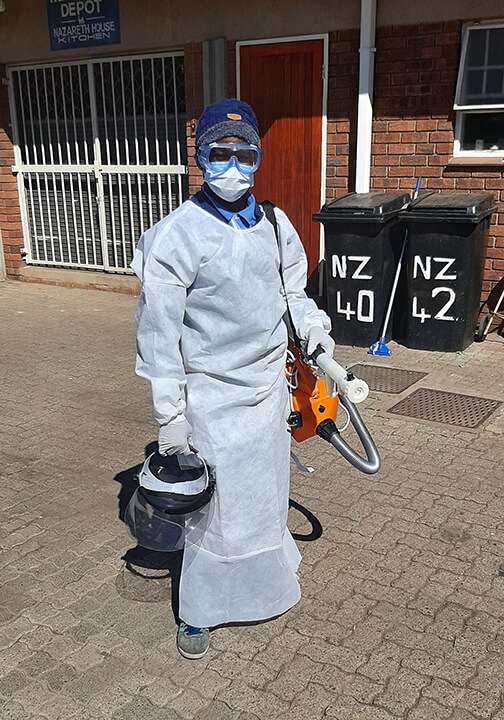 New equipment for Nazareth house during the pandemic