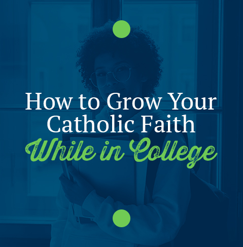 Thumbnail for ad "hot to grow your catholic faith while in college"