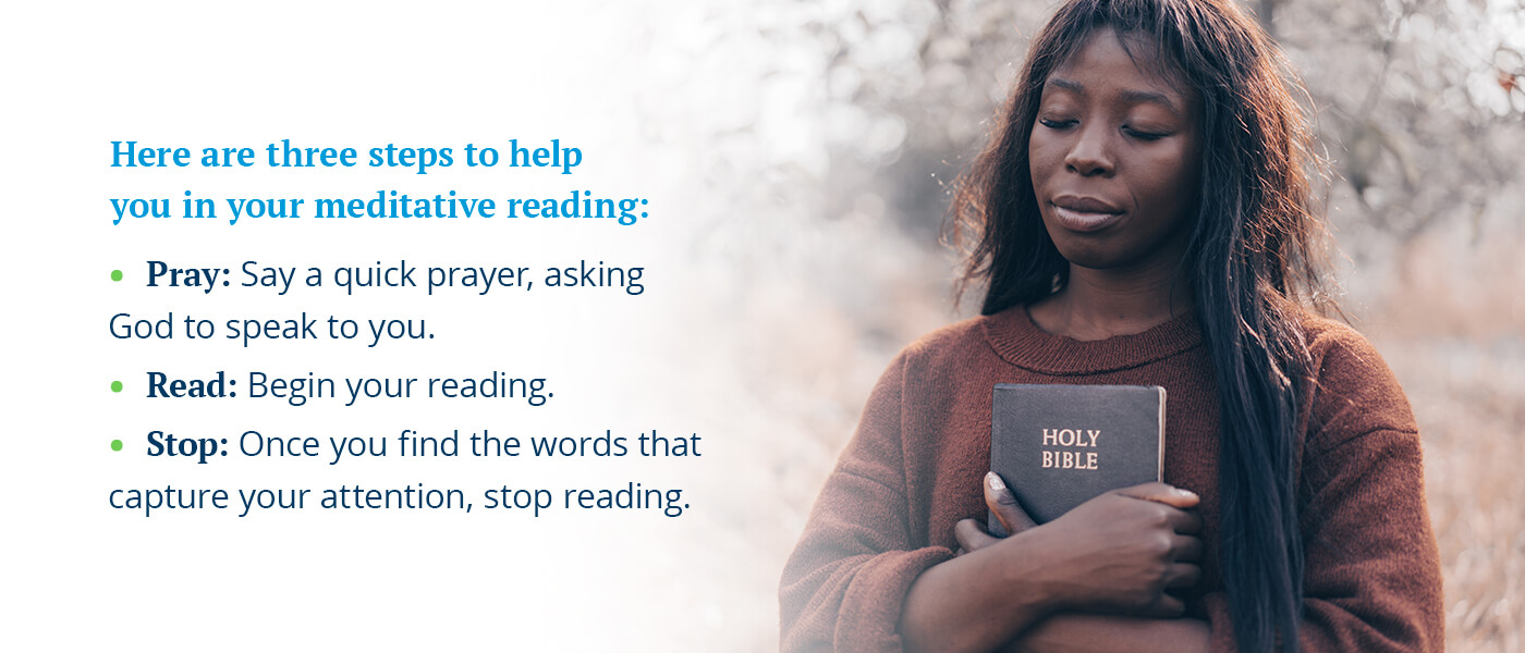 read the bible for meditation