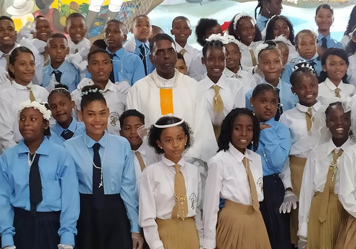 Father Melky, MSFS shares some of the joyous moments in Limones Ecuador